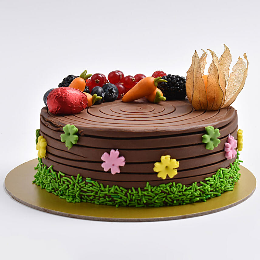 Happy Easter Chocolate Cake 4 Portion
