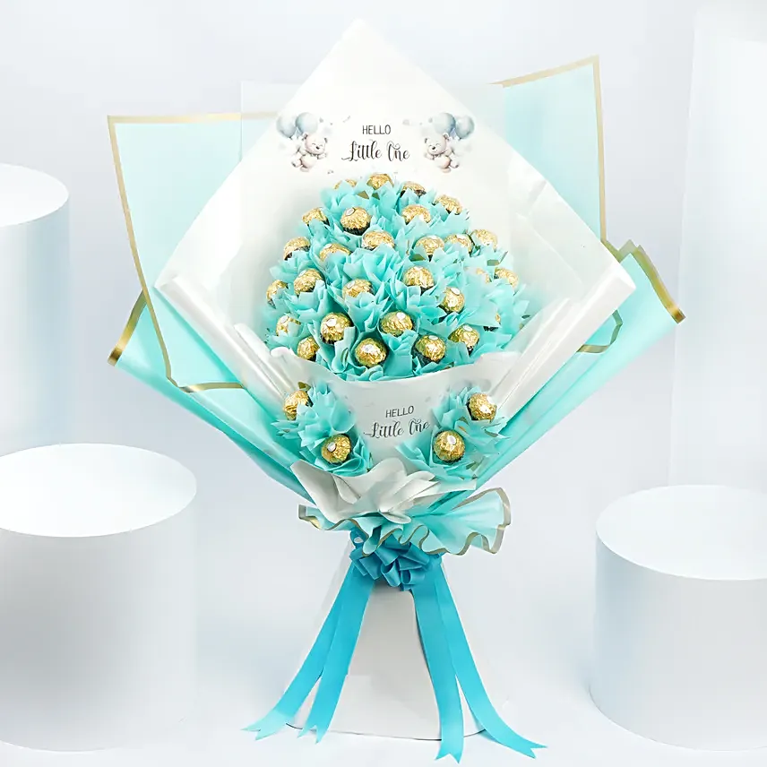 Hello Little One Rochers Bouquet