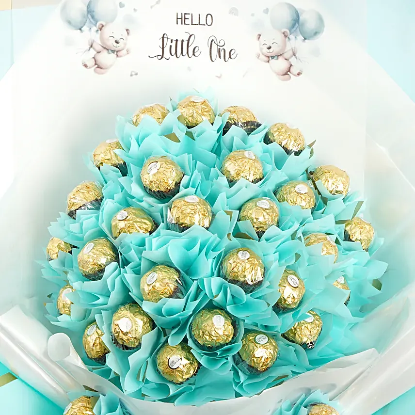 Hello Little One Rochers Bouquet