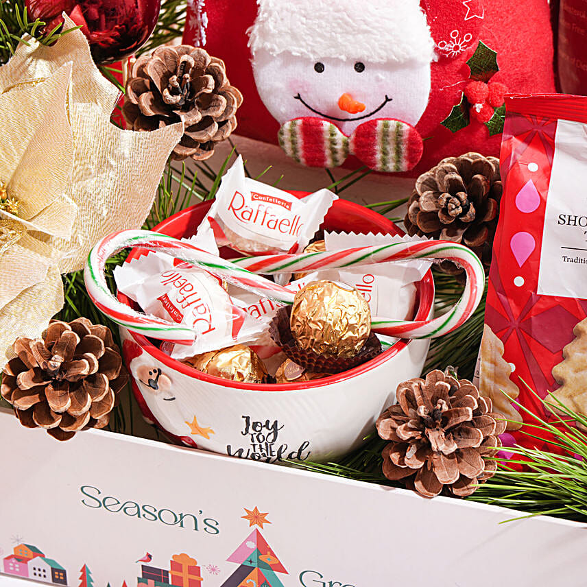 Jingle Bell Gift Basket