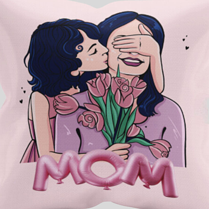 Kisses For Mom Cushion
