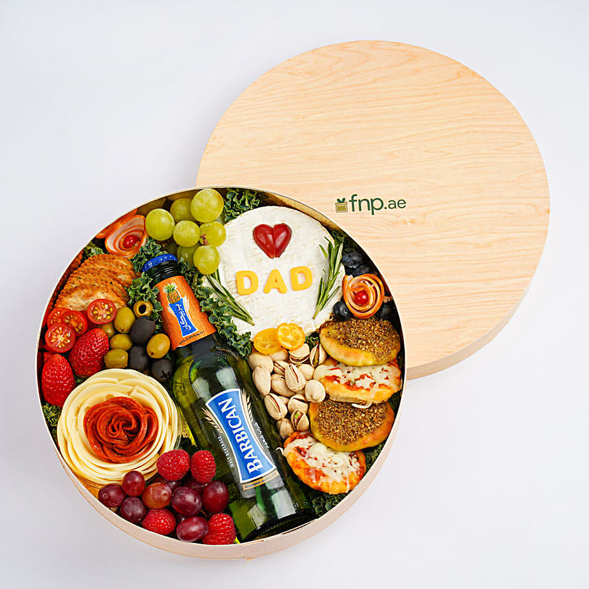 Love Dad Cheese Box With Barbican