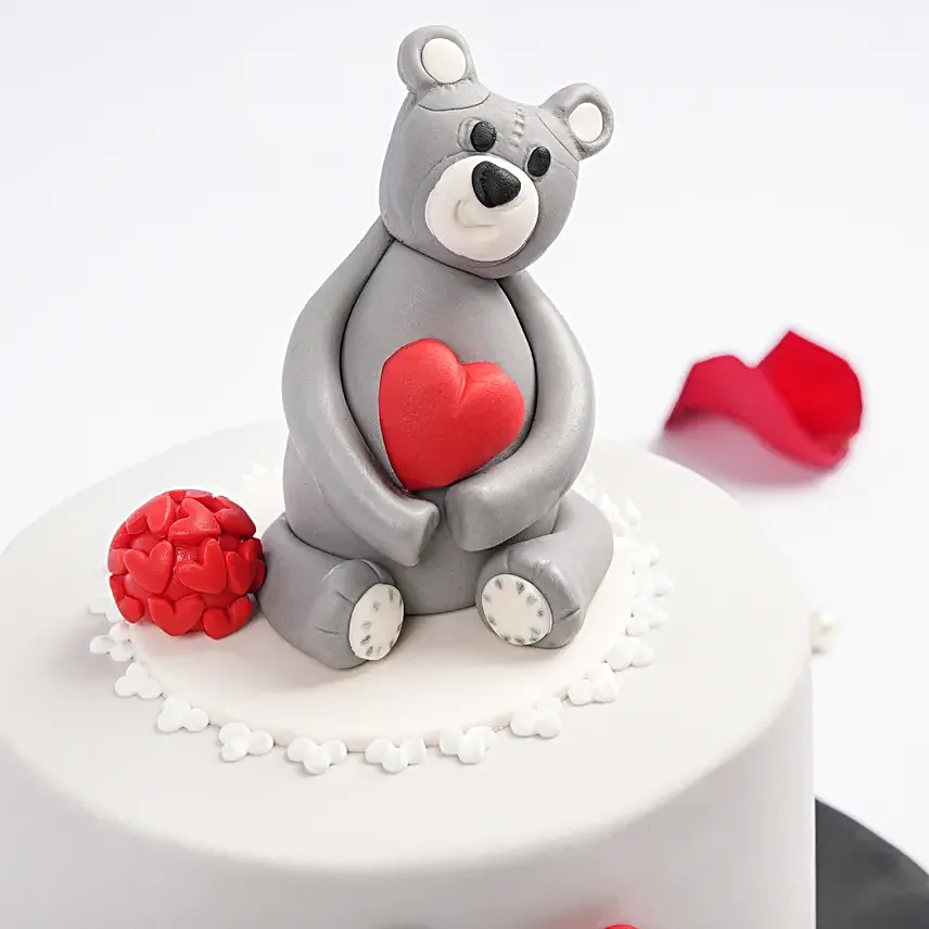 Love Teddy Cake