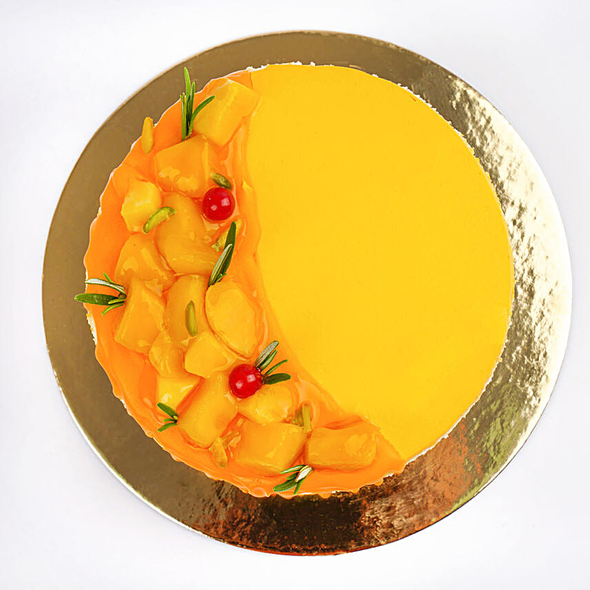 Mango Bites Sponge Cake Half Kg
