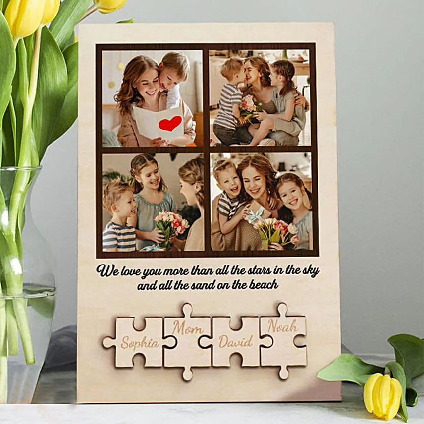 Memories With Mother Personalised Canavas