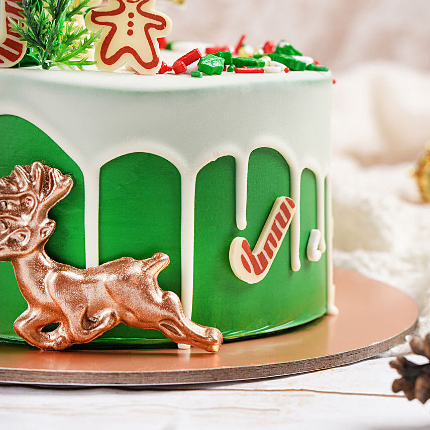 Merry Berry Christmas Cake
