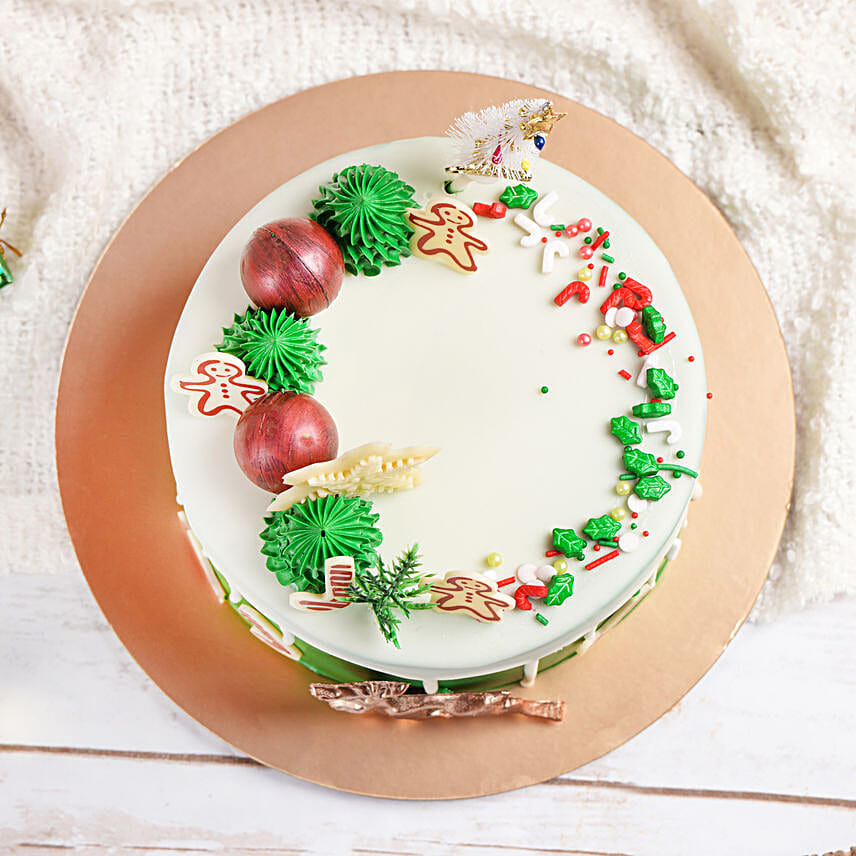 Merry Berry Christmas Cake