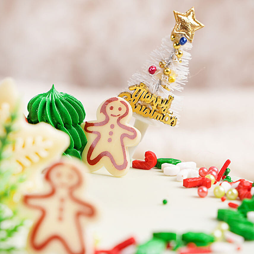 Merry Berry Christmas Cake