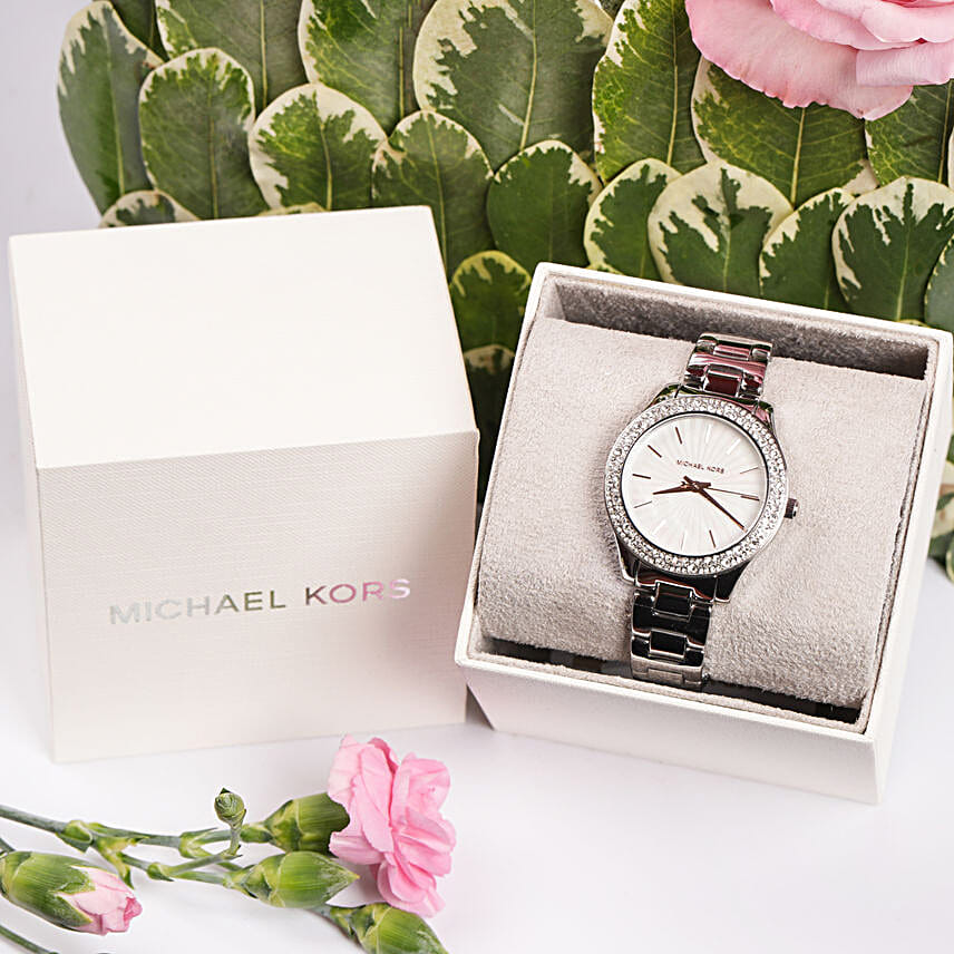 Michael Kors Mop Watch Gift Tray For Her