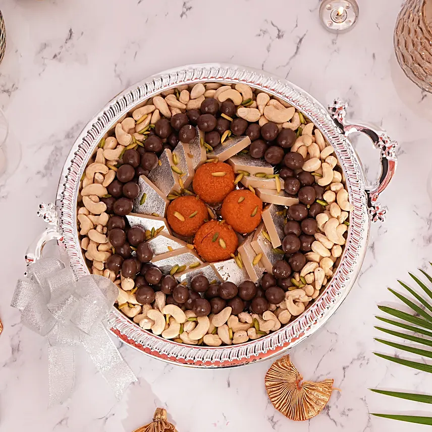Mithai & Nuts Platter