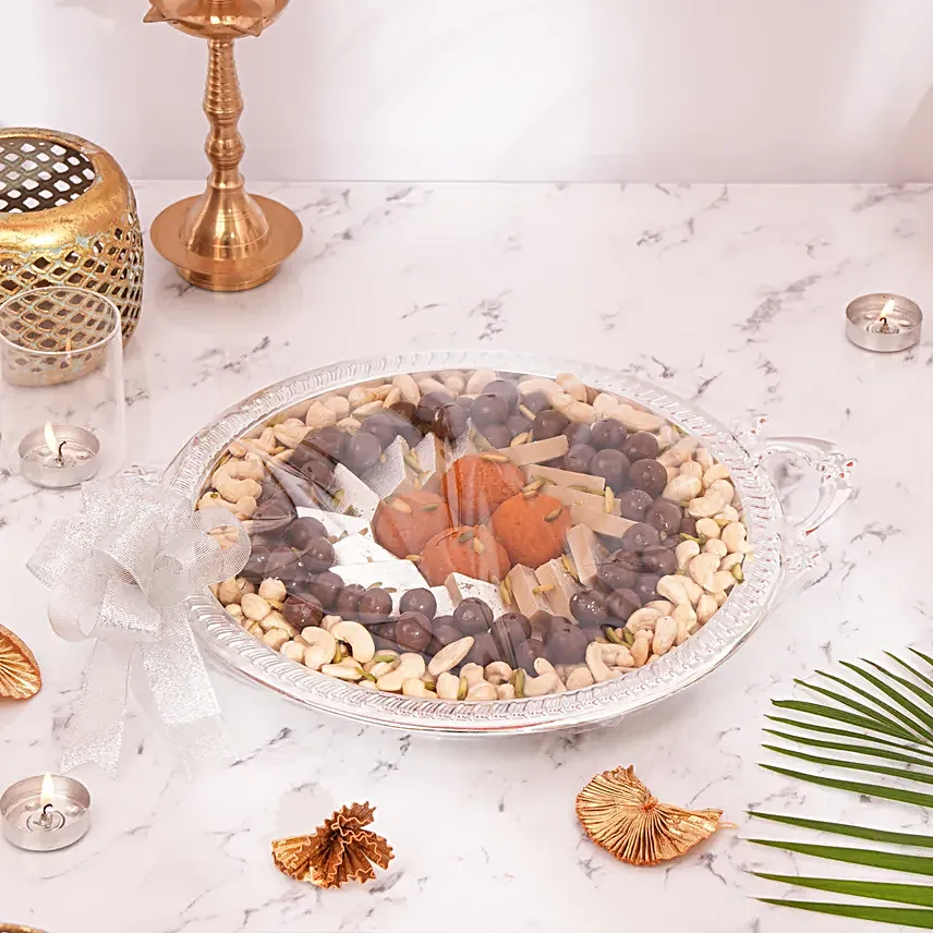 Mithai & Nuts Platter