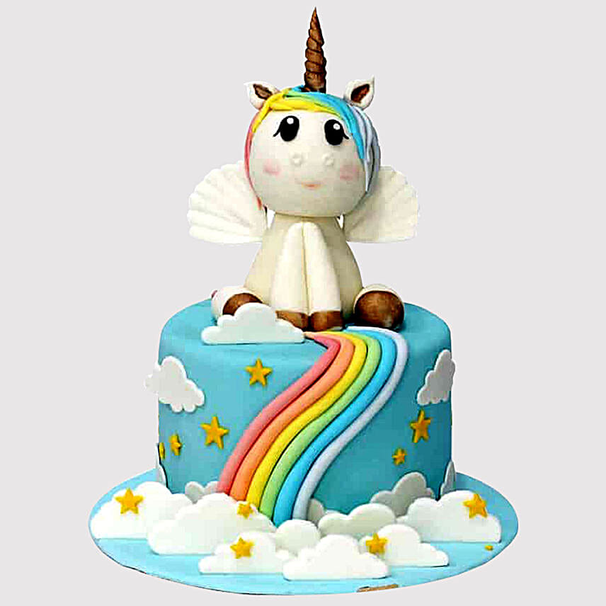 Mystic Unicorn Chocolate Cake