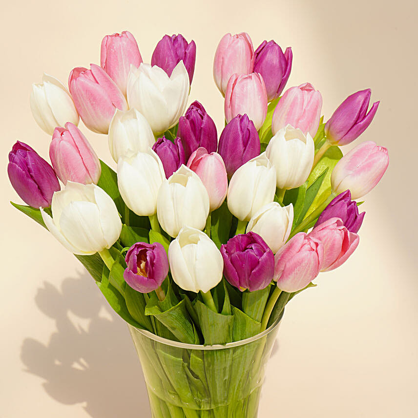 Painted Skies Tulip Bouquet Standard