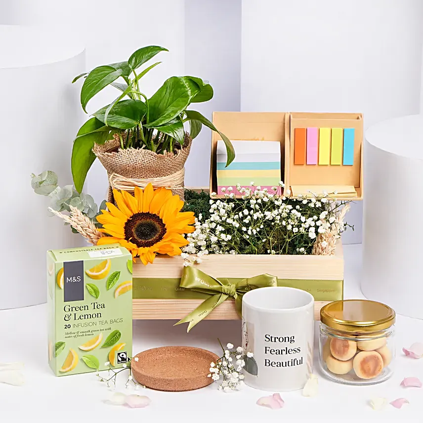 Perfect Desktop Hamper For Her