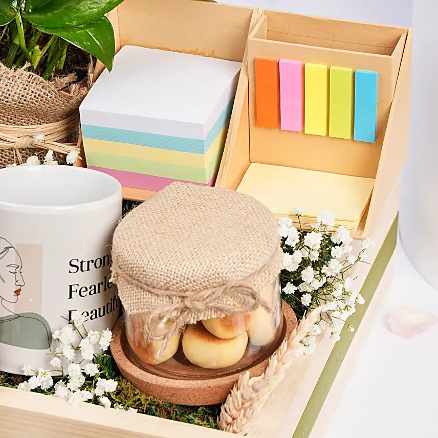 Perfect Desktop Hamper For Her