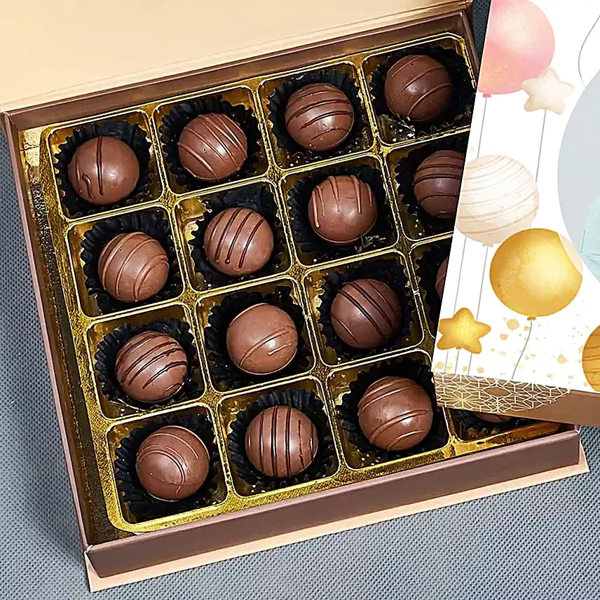 Personalised Chocolate Truffle Box