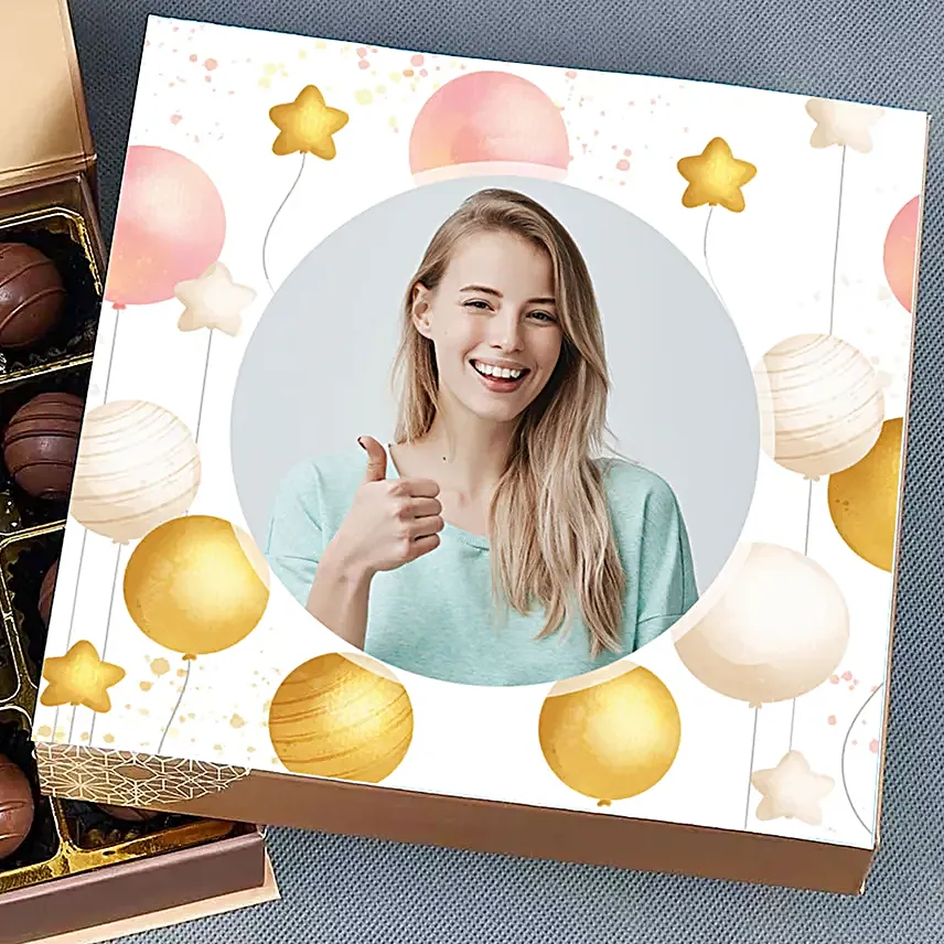 Personalised Chocolate Truffle Box