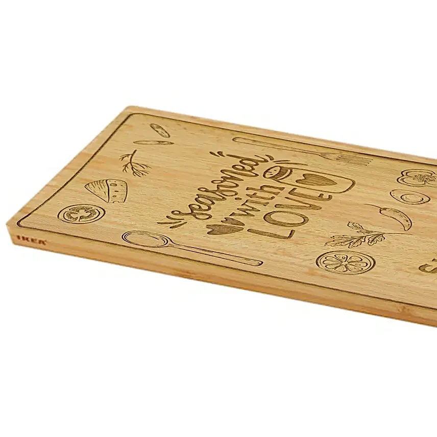 Personalised Engraved Wooden Server Plate