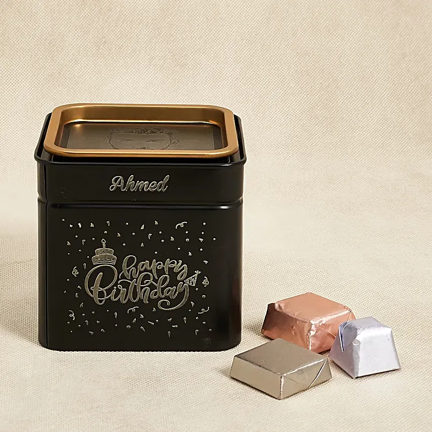 Personalised Wishes Chocolate Box