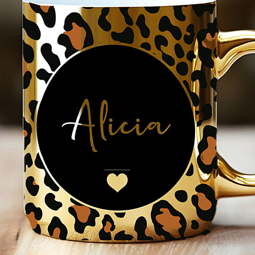 Personalized Gold Mug for Her