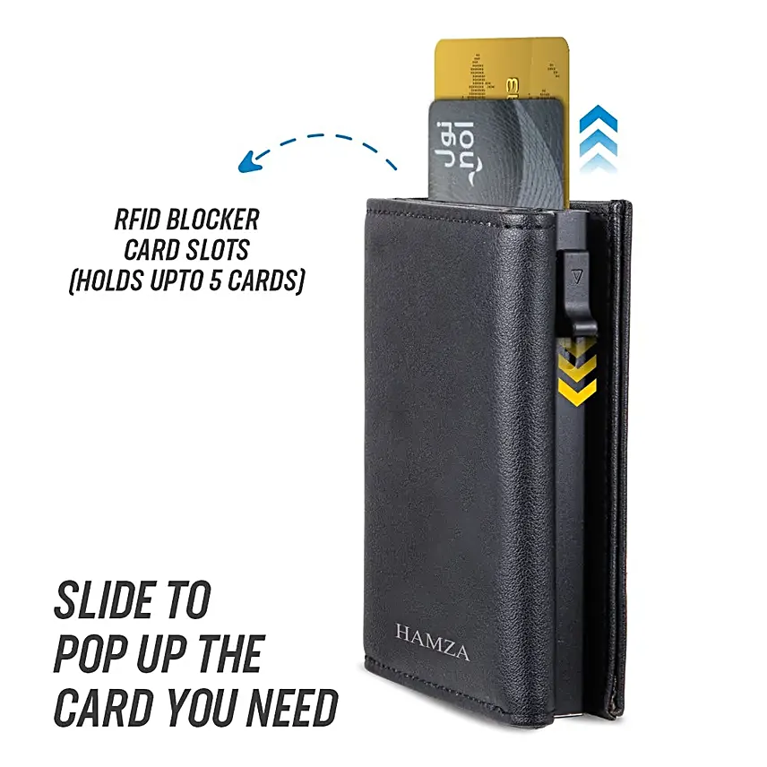 Personalized Wallet with GPS Tracker for Men -Stay Connected and Protected
