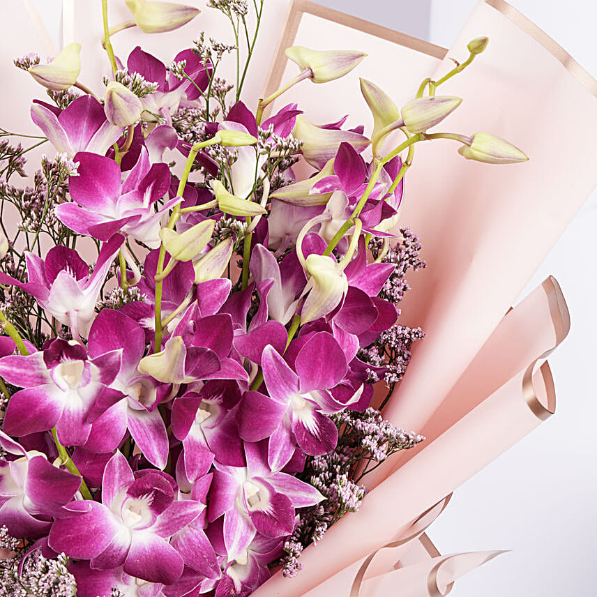Pink Orchids Bouquet