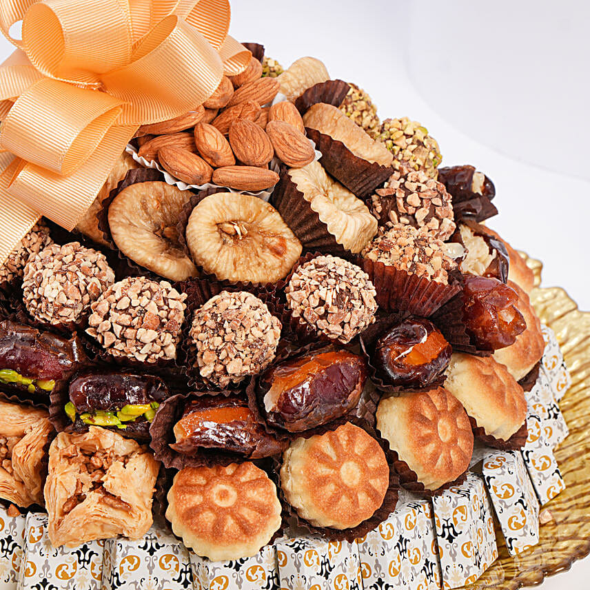 Platter of Chocolates and Dates