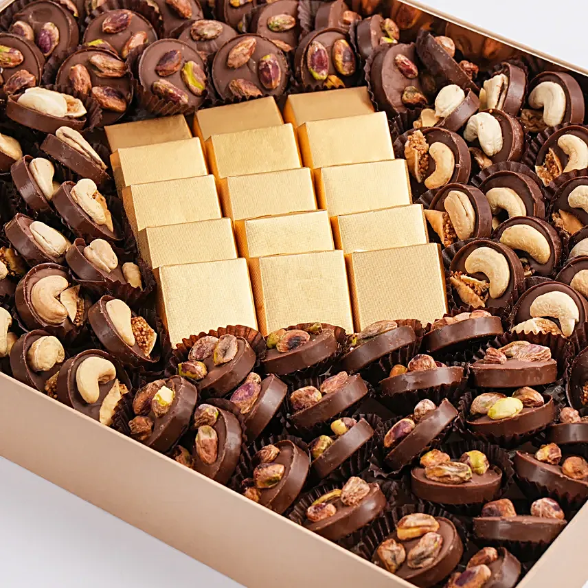 Premium Nuts Chocolates Box