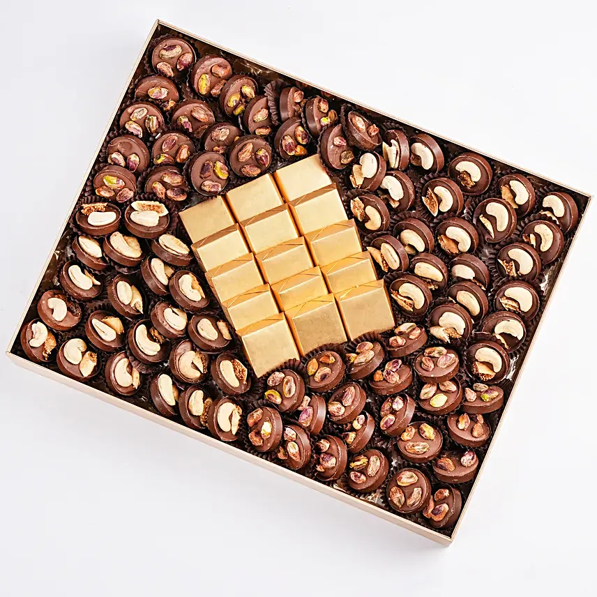 Premium Nuts Chocolates Box