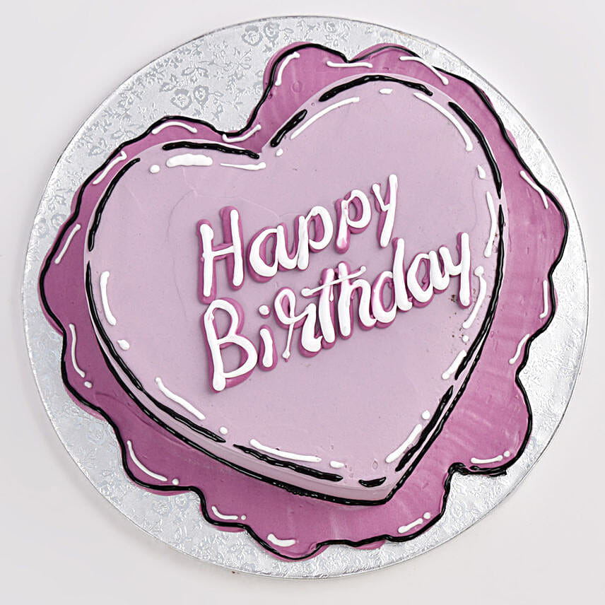 Purple Heart Cake