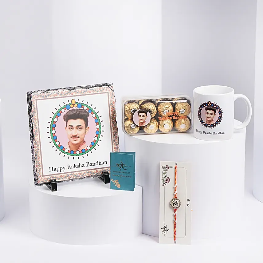 Rakhi with Personalised Gifts