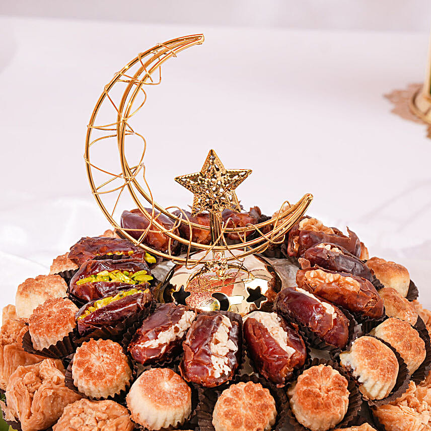 Ramadan Sweets And Dates Platter