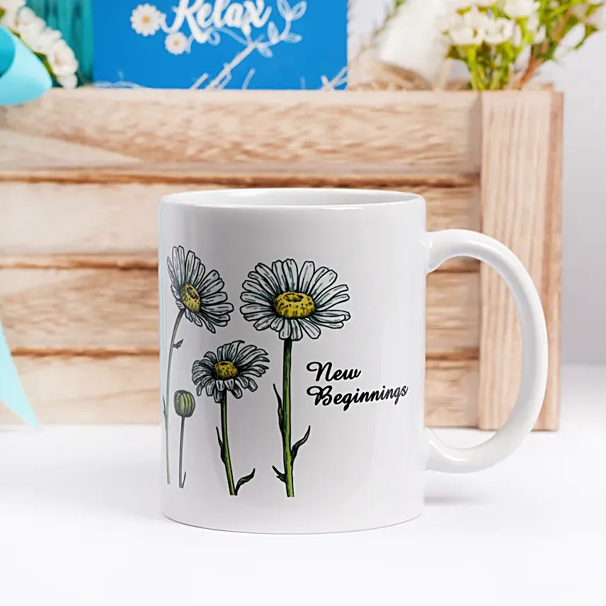 Relax and Welcome New Beginnings Gift Box