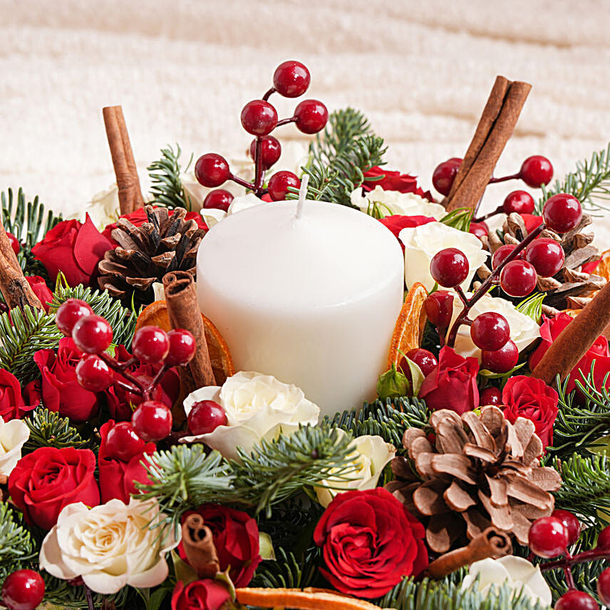 Season Brightness Floral Centerpiece