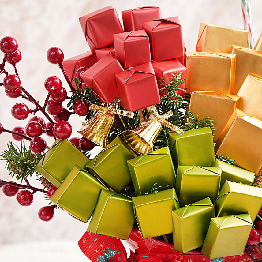 Secret Santa Chocolates Arrangement