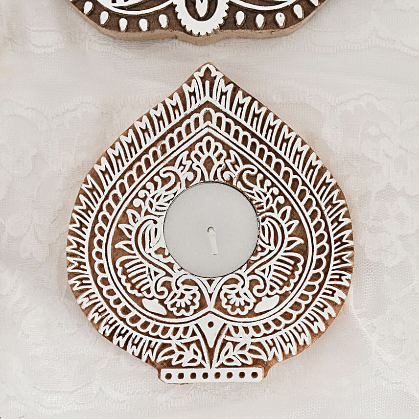 Set of 4 Designer Candle Holder