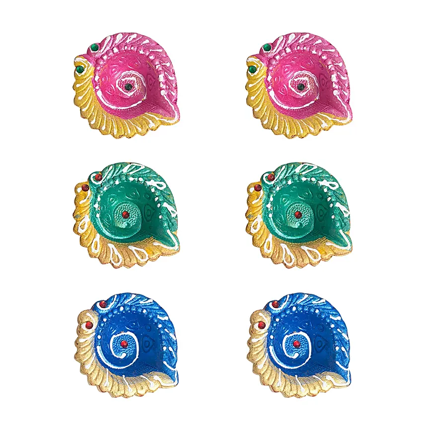 Set of 6 Diya