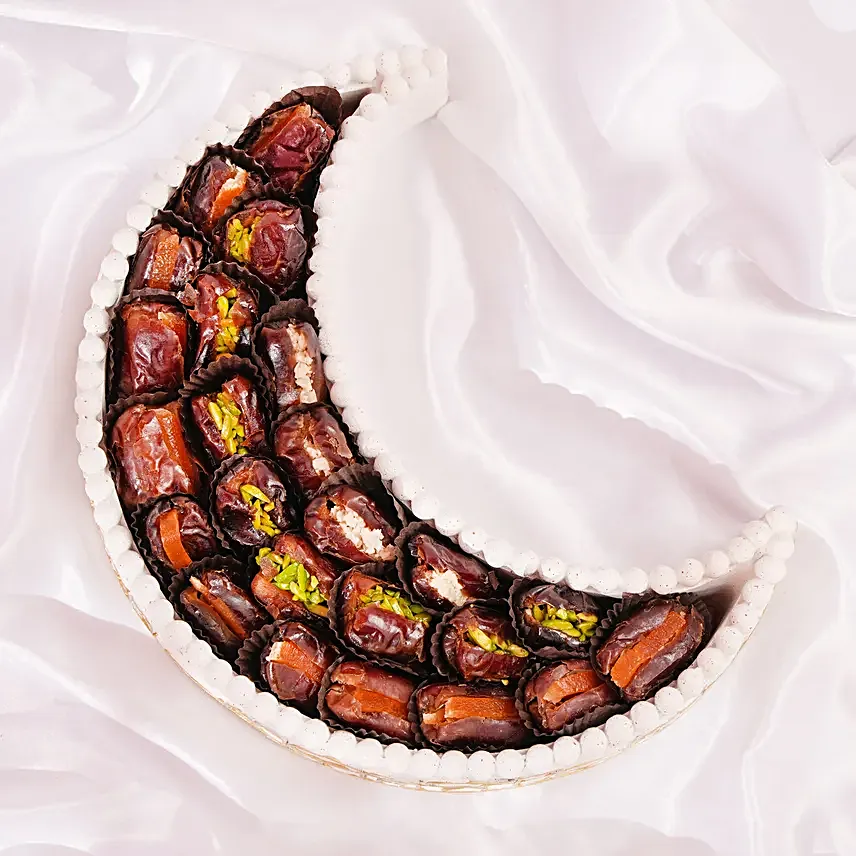 Stuffed Dates Blessing Platter