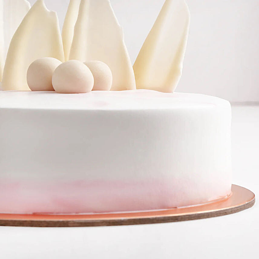 Sweet & Delicious Vanilla Eggless Cake 12 Portion