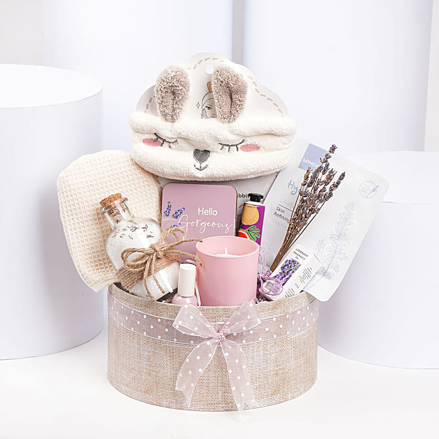 The pamper hamper