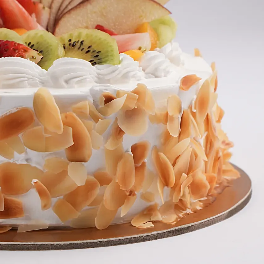 Vanilla Mix Fresh Fruit Cake