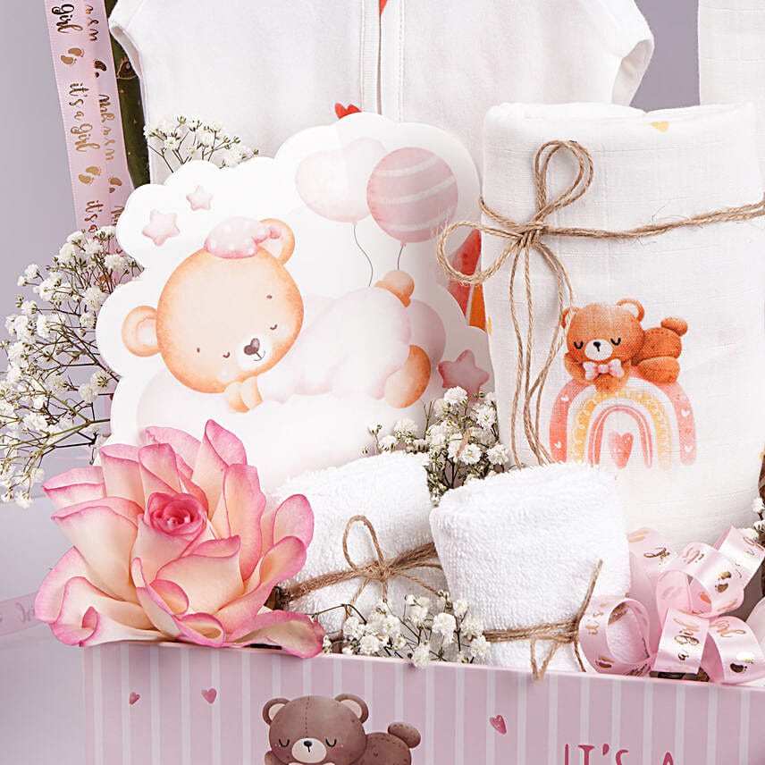 Welcome Little One Baby Girl Gift Set