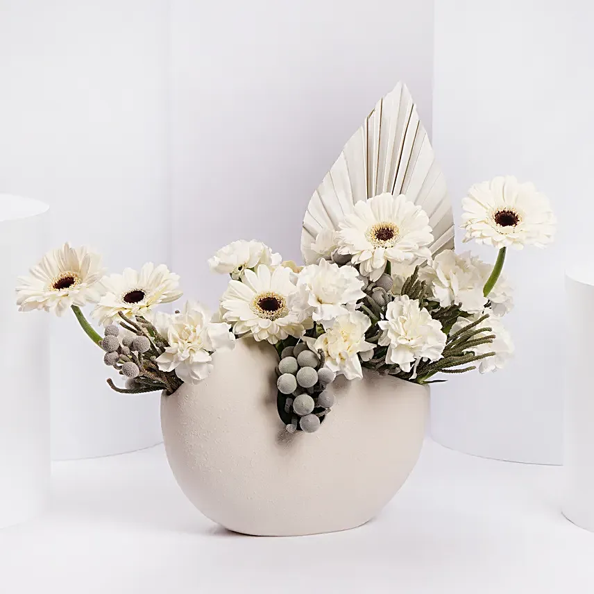 White Floral Allure