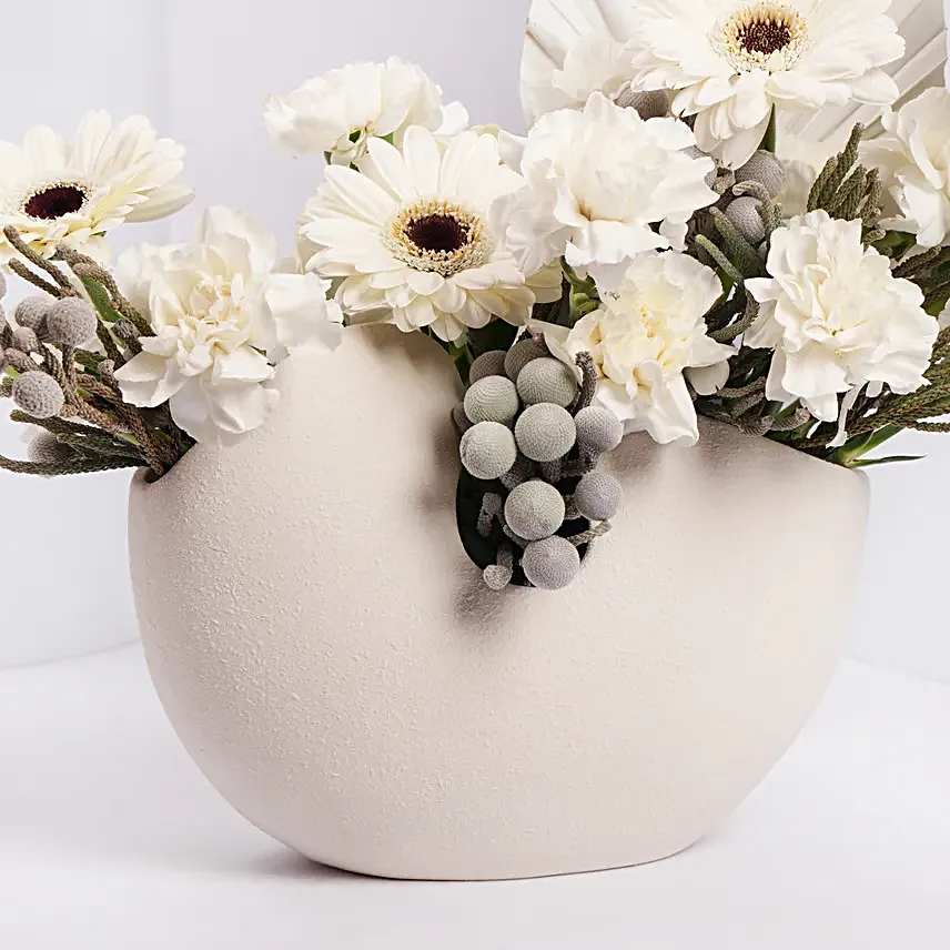 White Floral Allure