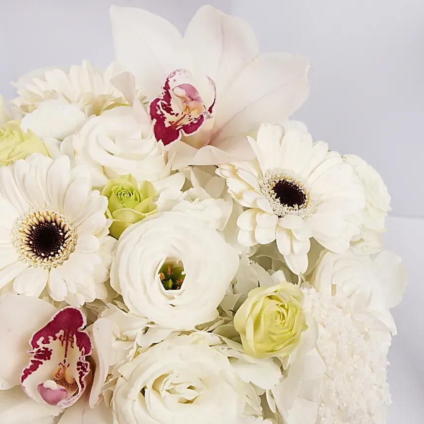 White Florals Symphony