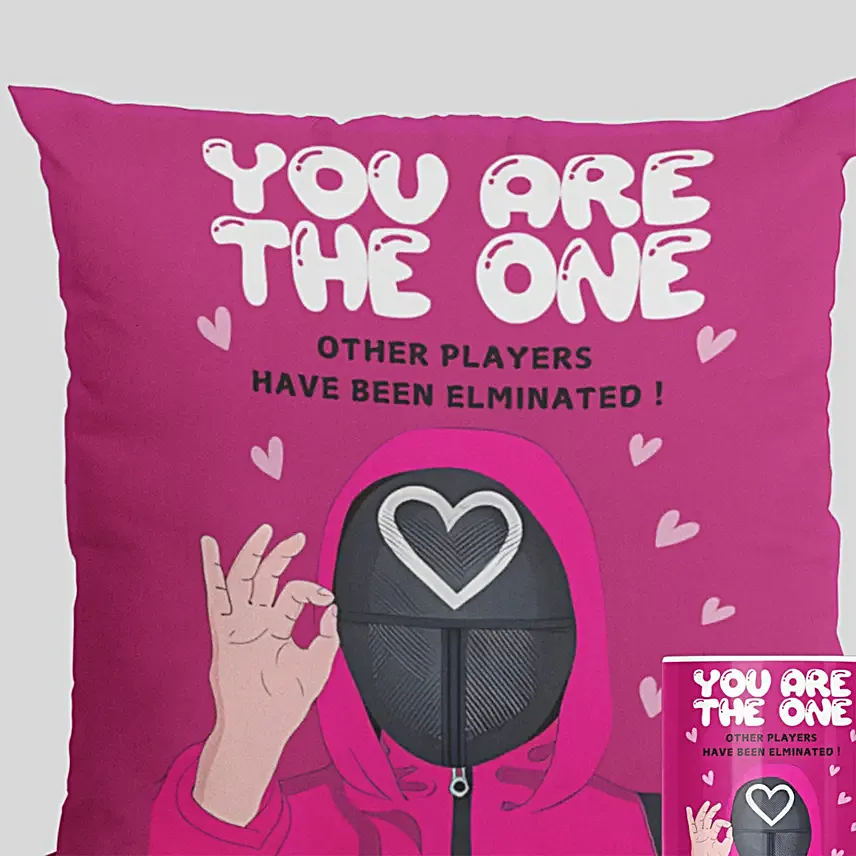 You Are The One Mug And Cushion