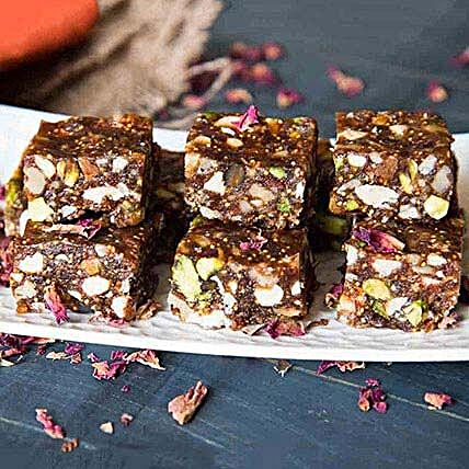 Healthy Anjeer Dry Fruits Barfi:Send Birthday Sweets to UAE