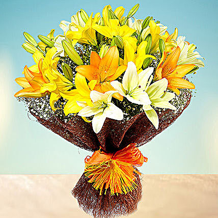 Sunny Asiatic Lilies:Ramdan Gifts to UAE