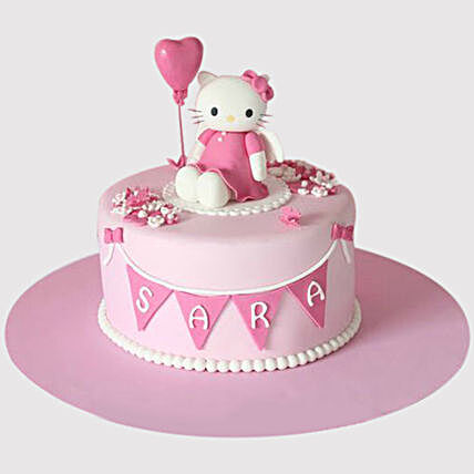 Hello Kitty Birthday Party Cake