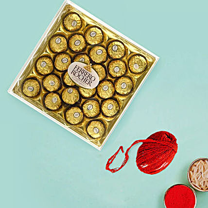 Ferrero Rocher for Bhaidooj:Send Bhai Dooj Chocolates to UAE